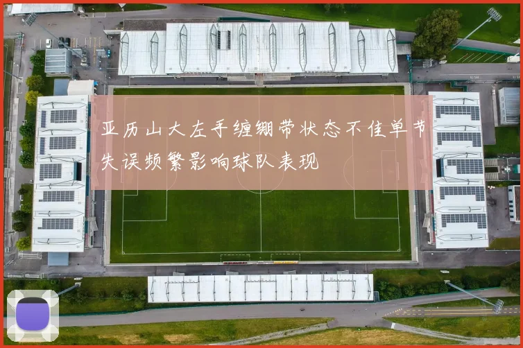 亚历山大左手缠绷带状态不佳单节失误频繁影响球队表现