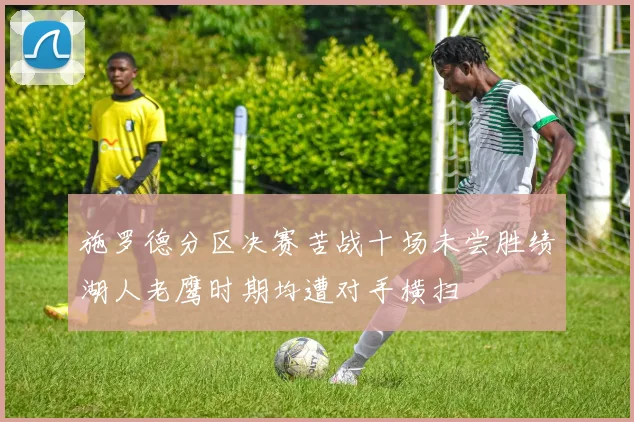 施罗德分区决赛苦战十场未尝胜绩湖人老鹰时期均遭对手横扫